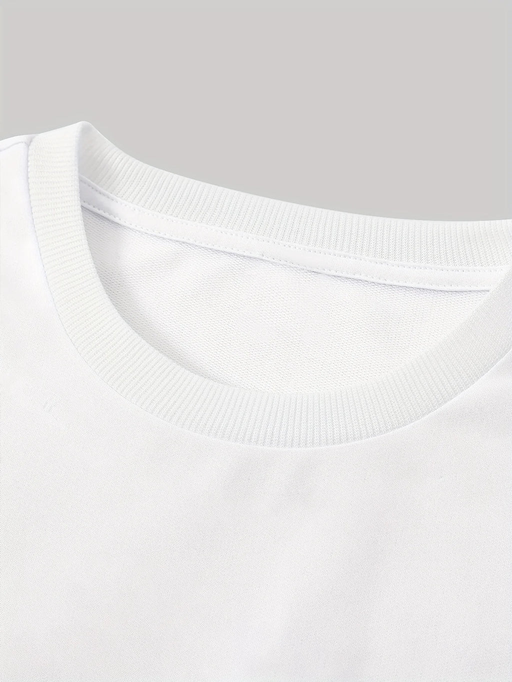 Men's summer 100% pure cotton fashionable casual loose eagle no story slogan printed round neck short sleeved T-shirt top
